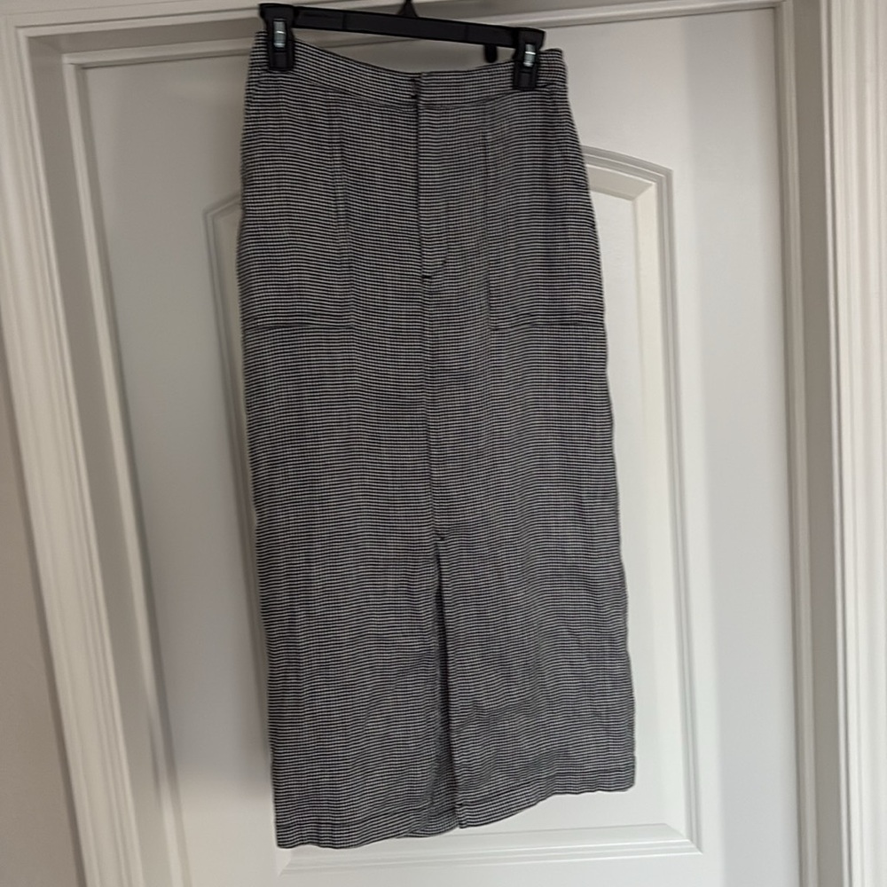 Slobe Iena gingham checked Maxi Skirt